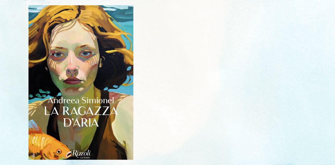 Cover &amp;quot;La ragazza d'aria&amp;quot; di Andreea Simionel