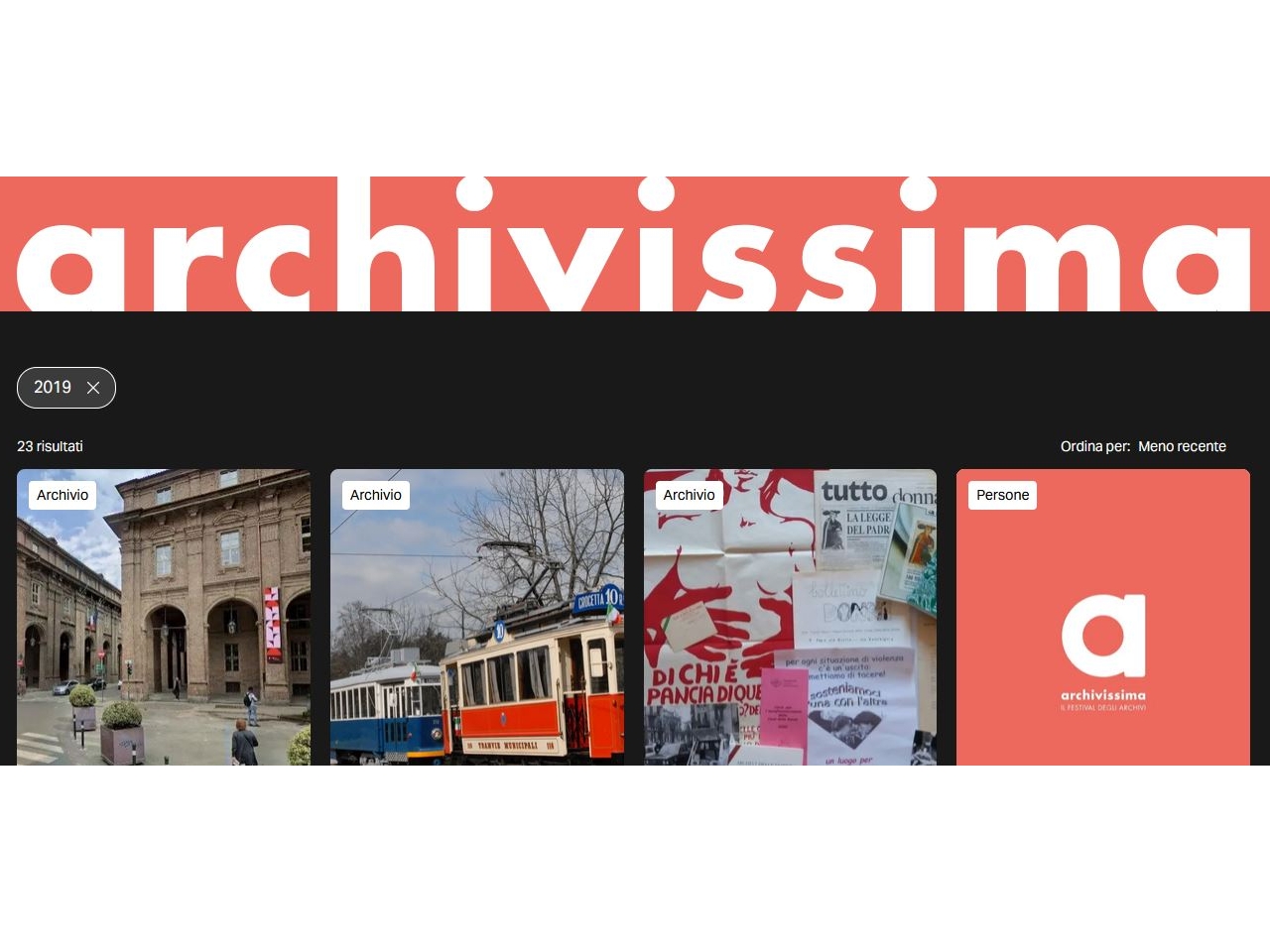 Archivissima 2019