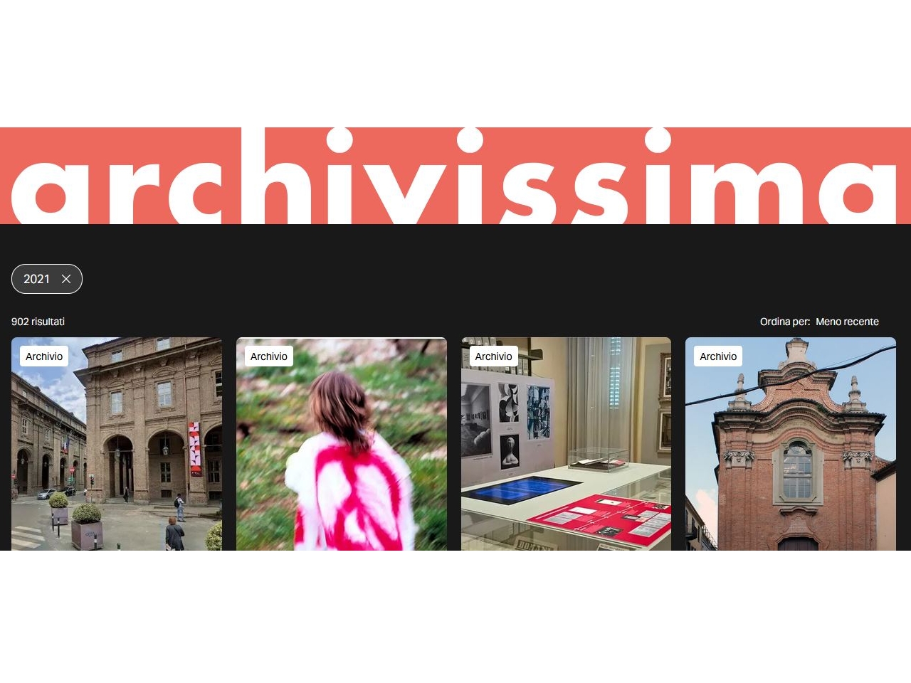 Archivissima 2021