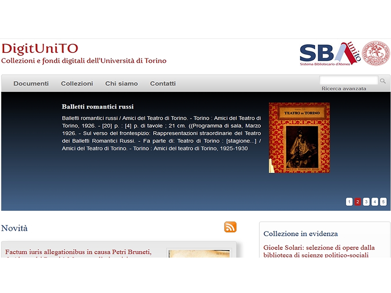 Piattaforma digitale dell&#039;Università di Torino