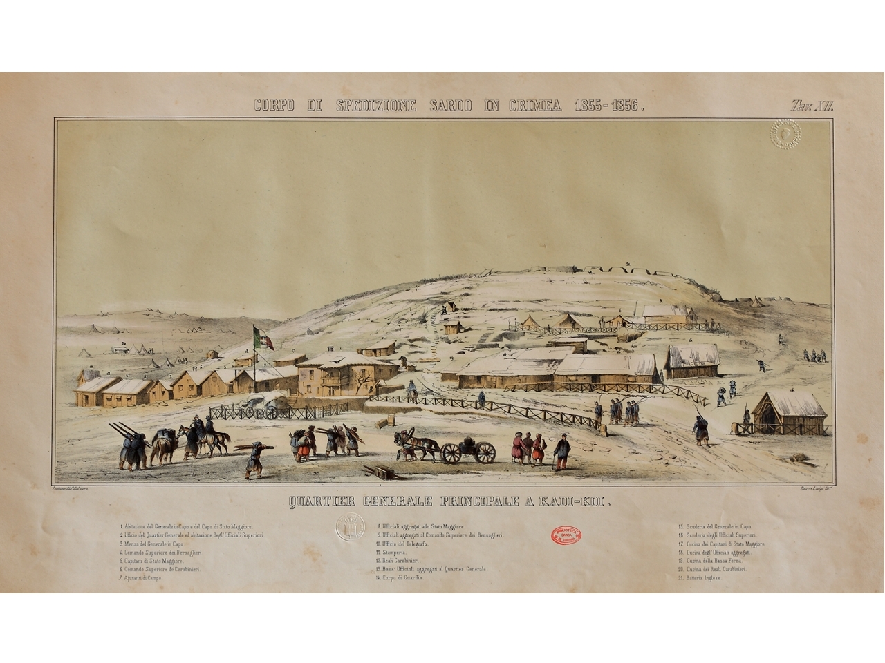 Corpo di spedizione sardo in Crimea, 1855-56