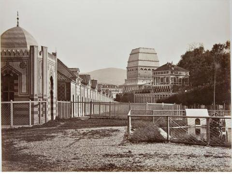 La Mole Antonelliana in costruzione (1866-67)