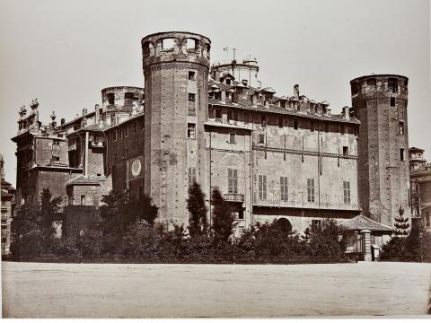 Palazzo Madama a metà Ottocento