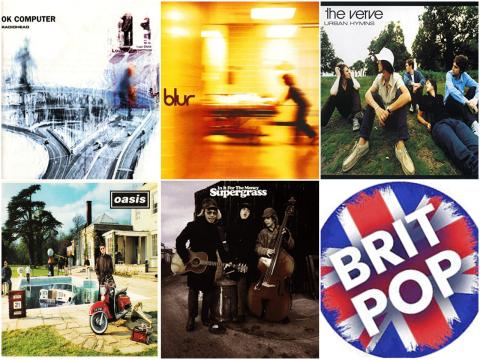 collage Brit Pop