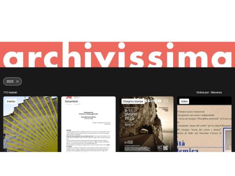 Archivissima 2023
