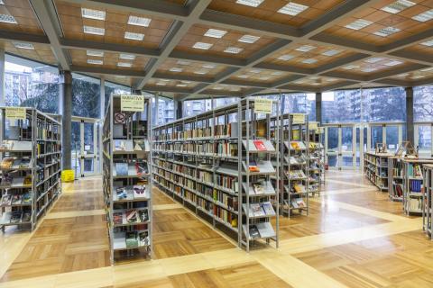 Biblioteca civica Villa Amoretti - Interno