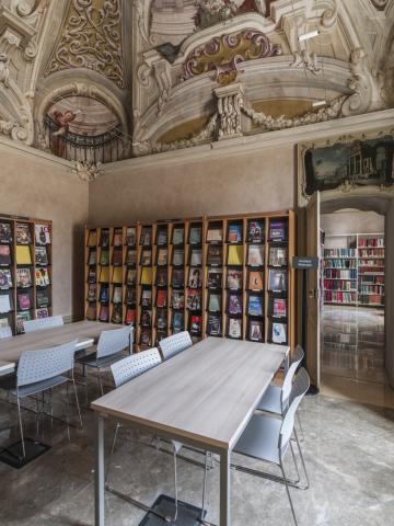 Biblioteca civica musicale Andrea Della Corte - Interno