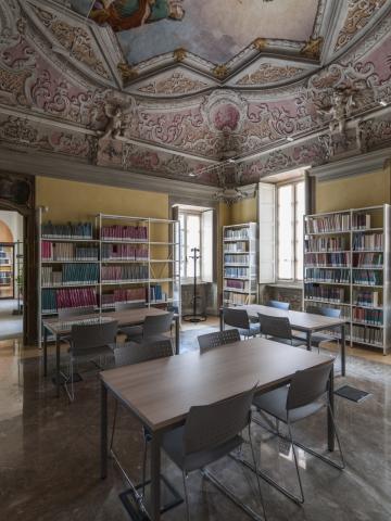 Biblioteca civica musicale Andrea Della Corte - Interno