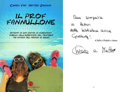 Chiara Foà, Matteo Saudino - Il prof fannullone (Independently published, 2017)