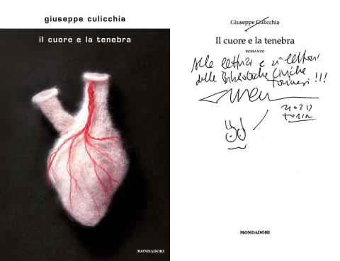 Giuseppe Culicchia - Il cuore e la tenebra (Mondadori, 2019)