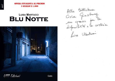 Luisa Martucci - Blu notte (ZeroUnoUndici, 2018)