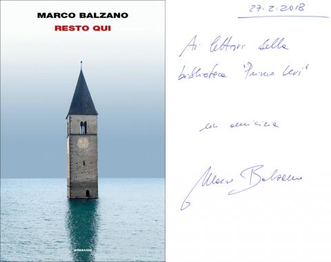 Marco Balzano - Resto qui (Einaudi, 2018)