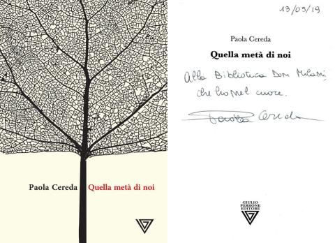 Paola Cereda - Quella metà di noi (Perrone, 2019)
