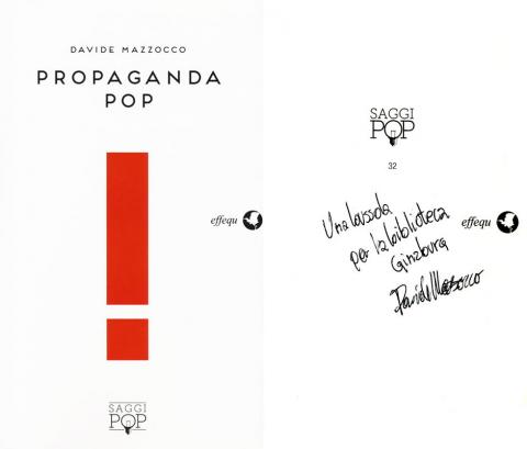 Davide Mazzocco - Propaganda pop (Effequ 2016)