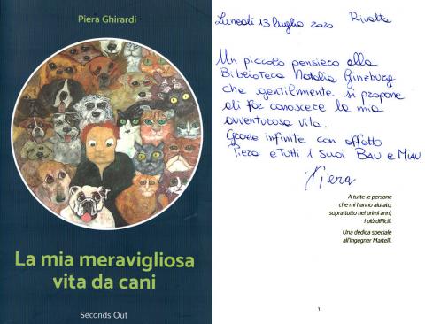 Piera Ghirardi - La mia meravigliosa vita da cani (CDM servizio grafico, 2019)