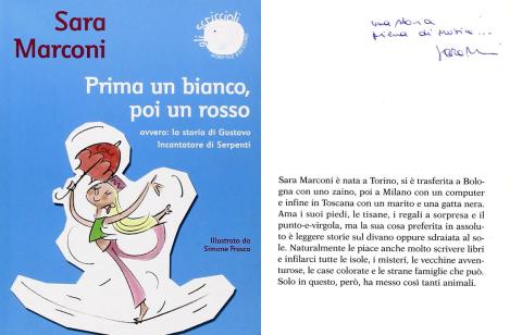 Sara Marconi - Prima un bianco poi un rosso (Nord-Sud Edizioni 2008)