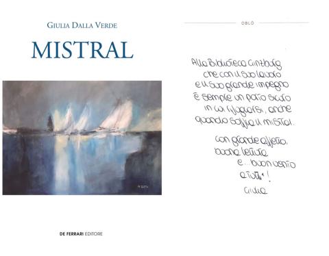 Giulia Dalla Verde - Mistral (De Ferrari, 2021)