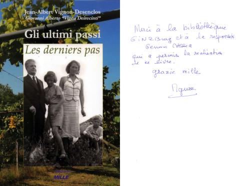 Vignon-Desenclos, Jean-Albert - Gli ultimi passi (Edizioni Mille, 2021)