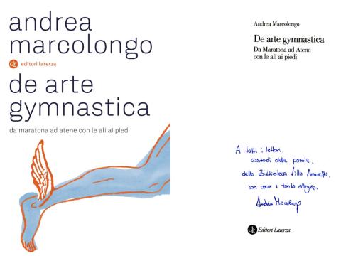 Andrea Marcolongo - De arte gymnastica (Laterza, 2022)