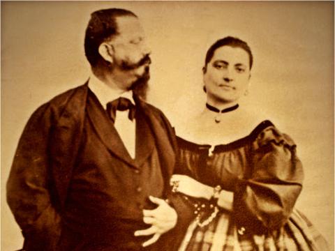 Vittorio Emanuele II e la Bela Rosin