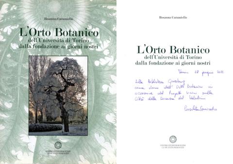Rosanna Caramiello - L'Orto Botanico (Centro Studi Piemontesi, 2012)