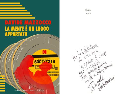 Davide Mazzocco - La mente è un luogo appartato (Alessandro Polidoro, 2022)