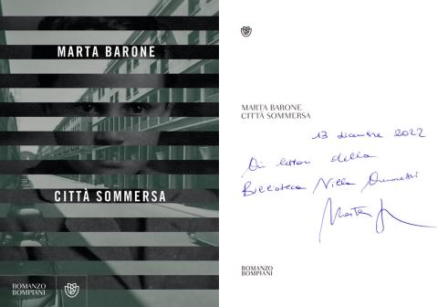 Marta Barone - Città sommersa (Bompiani, 2020)