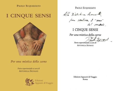 Paolo Scquizzato - I cinque sensi (Appunti di Viaggio, 2022)