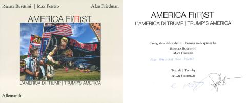 Renata Busettini, Max Ferrero, Alan Friedman - America fi(r)st (Allemandi, 2020)