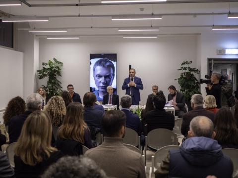 Inaugurazione Biblioteca Alberto Geisser