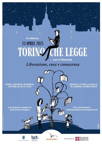 Locandina torino che legge 2025