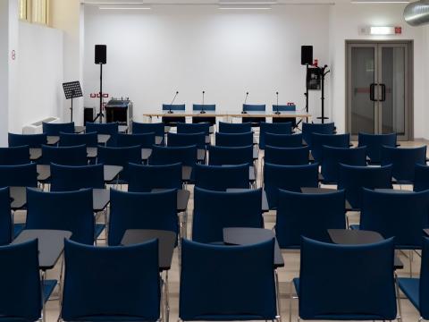 Biblioteca Alberto Geisser: sala conferenze
