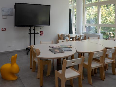 Biblioteca Alberto Geisser: area bambini e ragazzi