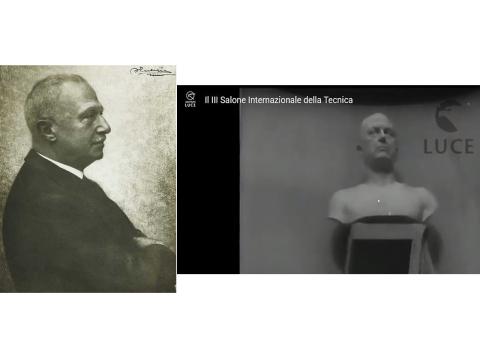 Busto di Giovanni Agnelli senior a Torino Esposizioni