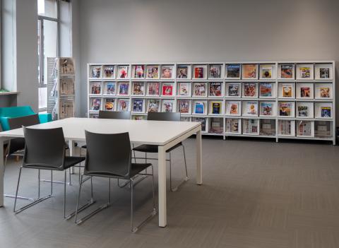 20 novembre 2025 - Inaugurazione del nuovo allestimento - La nuova area riviste e giornali