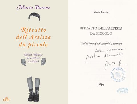 Marta Barone - Ritratto dell'artista da Piccolo ( Utet, 2023)