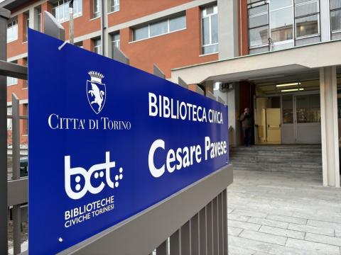 Il nuovo riallestimento della biblioteca: la segnaletica