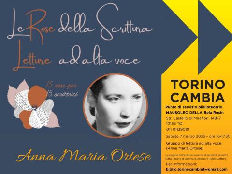 LE ROSE DELLA SCRITTURA.  ANNA MARIA ORTESE 