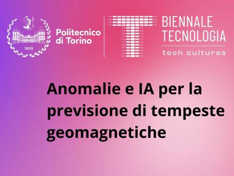 Anomalie e IA per la previsione di tempeste geomagnetiche
