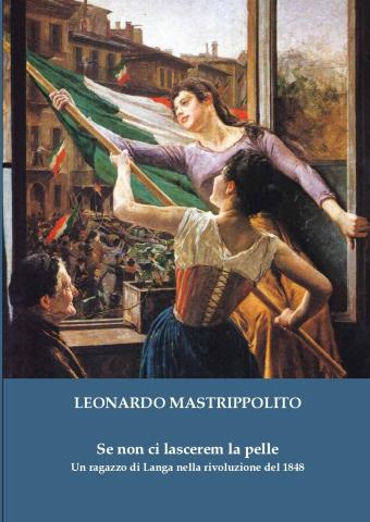 copertina libro con due donne che alzano il tricolore nel 1848