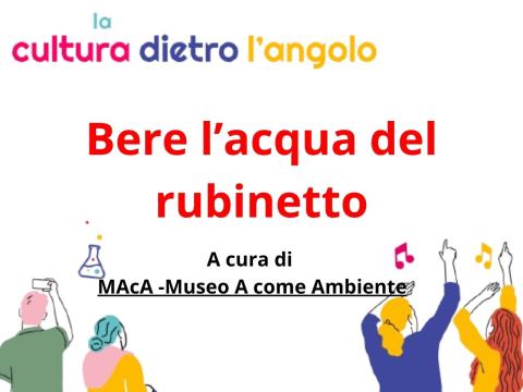 Bere l’acqua del rubinetto