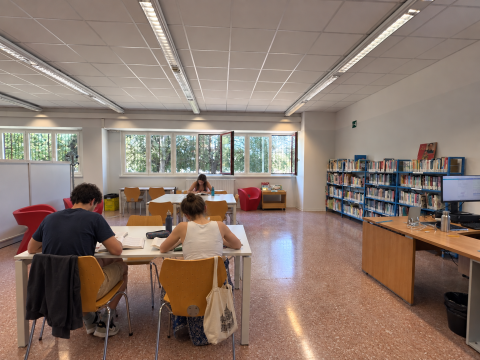 Biblioteca Cognasso - Sala lettura