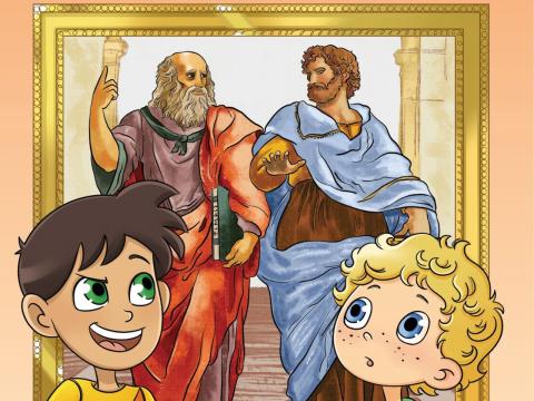 la scuola di Atene di Raffaello
