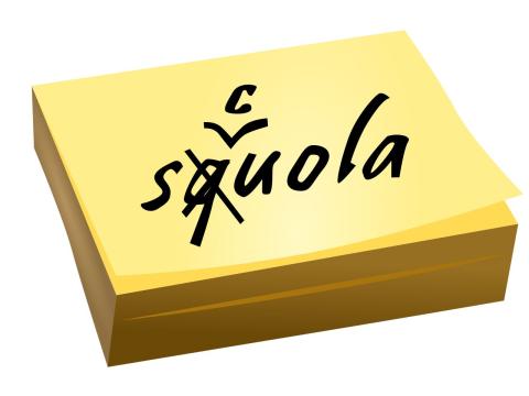 scuola con la c